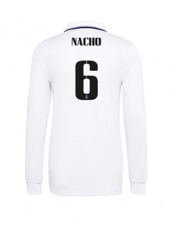 Real Madrid Nacho #6 Heimtrikot 2022-23 Langarm